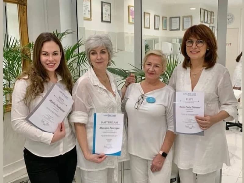 Mary Bell в студии Long-Time-Liner Paris — повышение квалификации