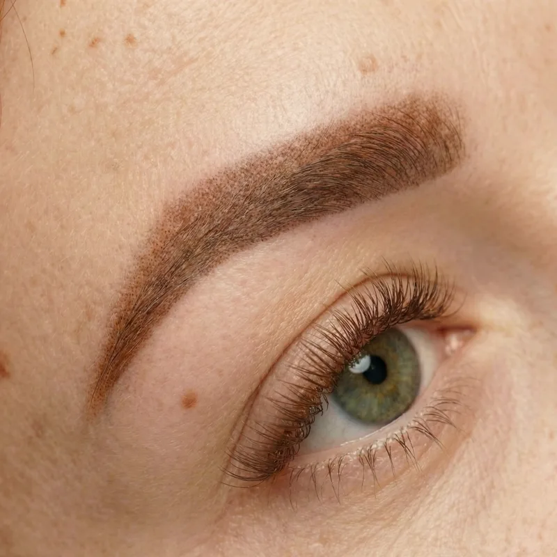 Пудровые брови — мягкое напыление, мастер Mary Bell, Самара